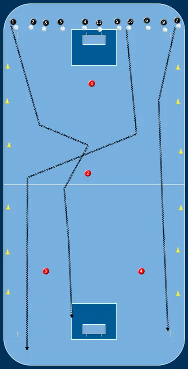 Grön Driva Gatloppet