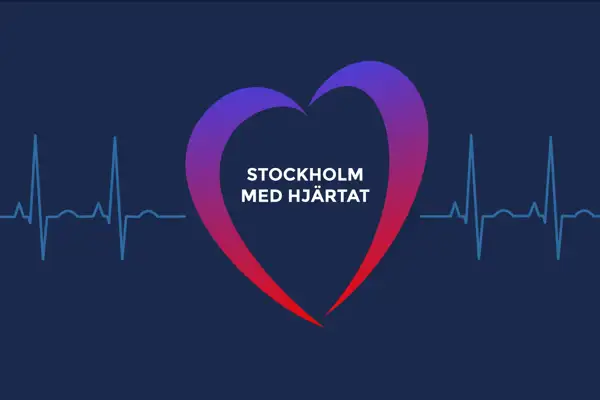 Stockholm med hjärtat mobil