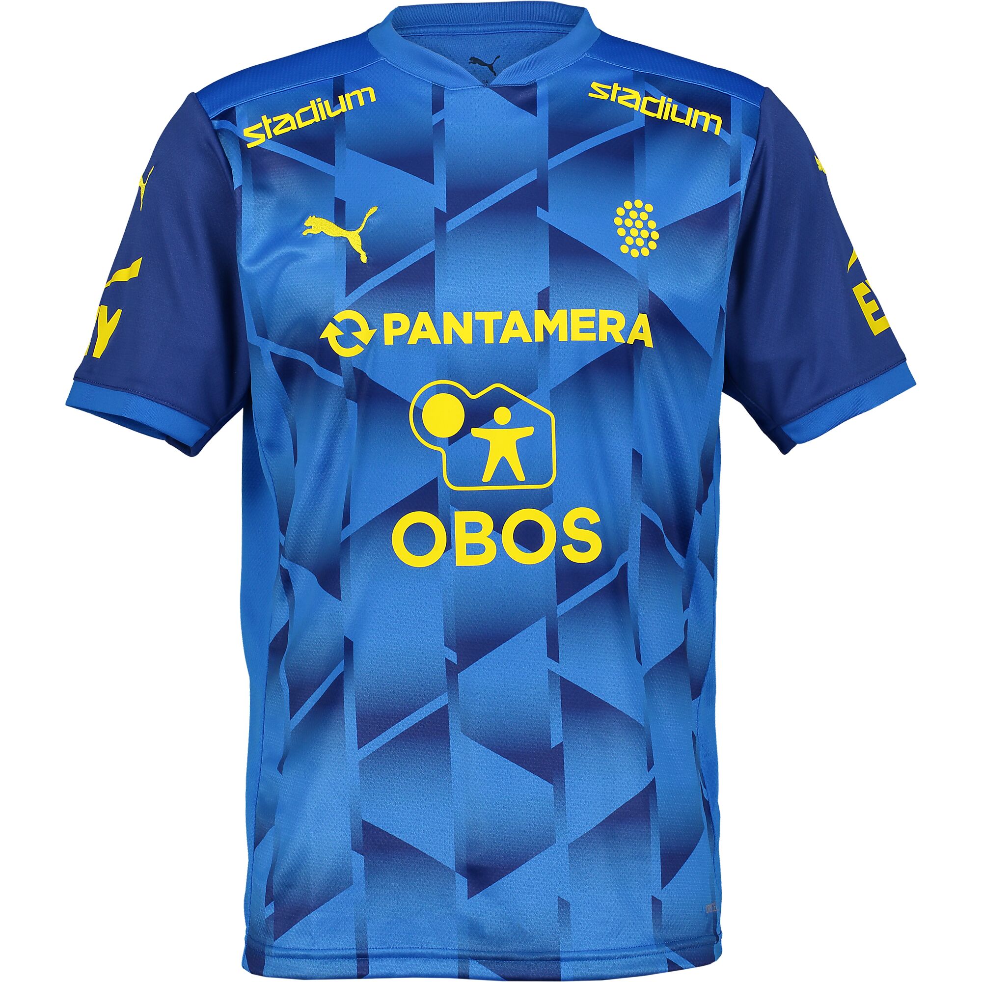 Landslagets matchtröja, blå herr - XS-XL. Pris: 799 kr