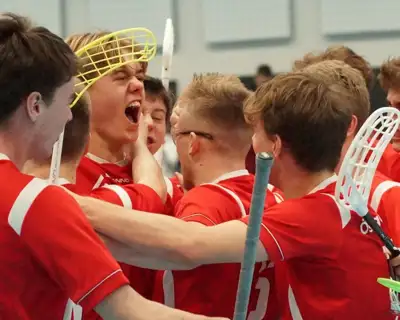 Levelupboys Killar Kramar Varandra Efter Mål