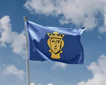 Flagga Stockholm