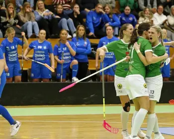 Lillån Vs Kumla D1 glada tjejer har gjort mål 230114