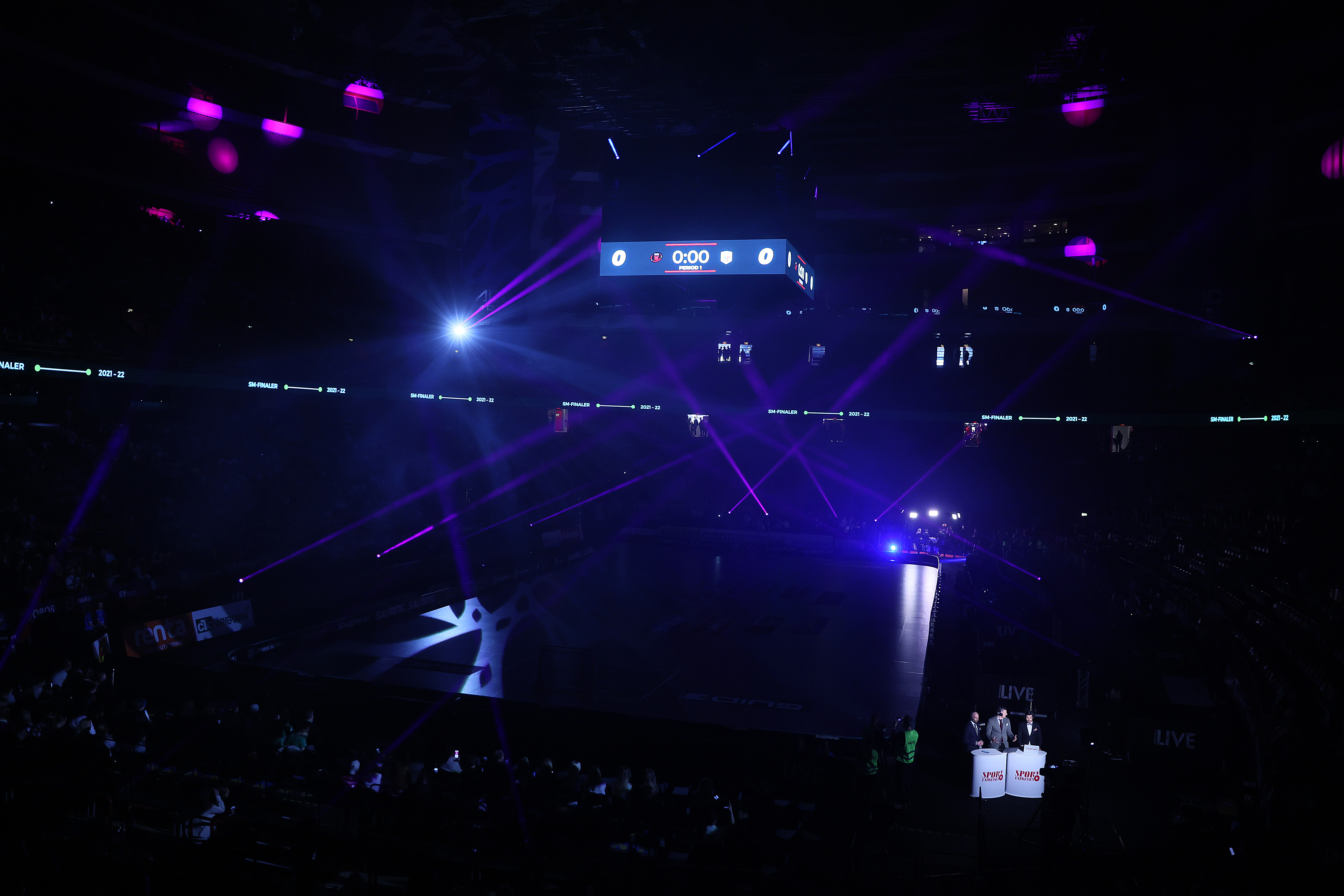 Ljusshow i Globen-Avicii