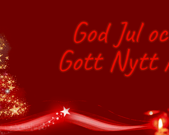 illustration god jul och gott nytt år