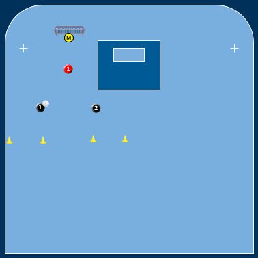 Röd Pressa 1V2 & 2V1